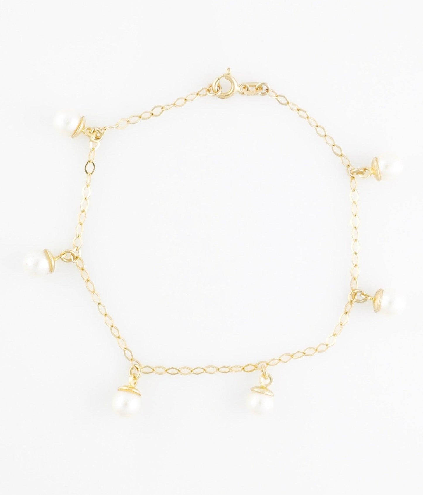 14karat_solid_gold_pearl_pendant_charm_bracelet_anklet