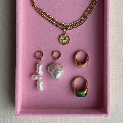 14karat_solid_gold_hoop_earrings_pearl_drop_pendants
