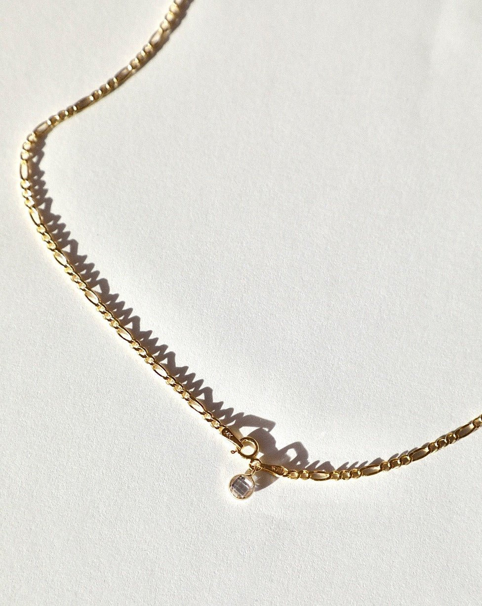 ALOLIA 14k Gold Chain Necklace - iriss studio -