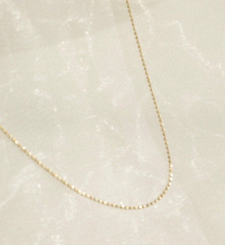 Amos 14k Gold Chain Necklace - iriss studio - necklaces