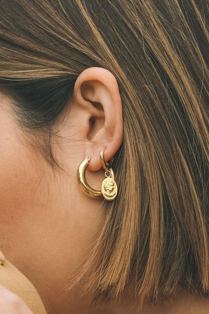 Murra Coin Earring - iriss studio