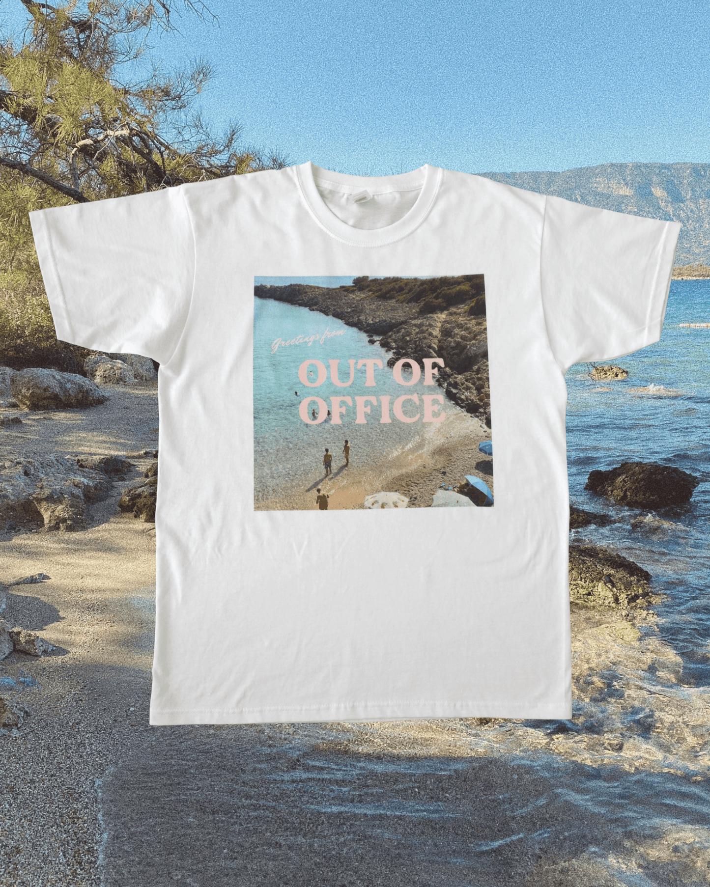 Out of Office - Souvenir Tshirt - iriss studio