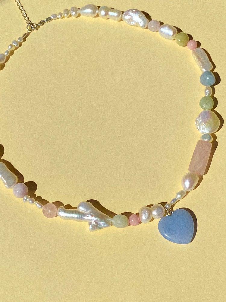 colorful_gemstone_bead_necklace_with_freshwater_pearls_necklace_heart_shaped_aventurine_pendant