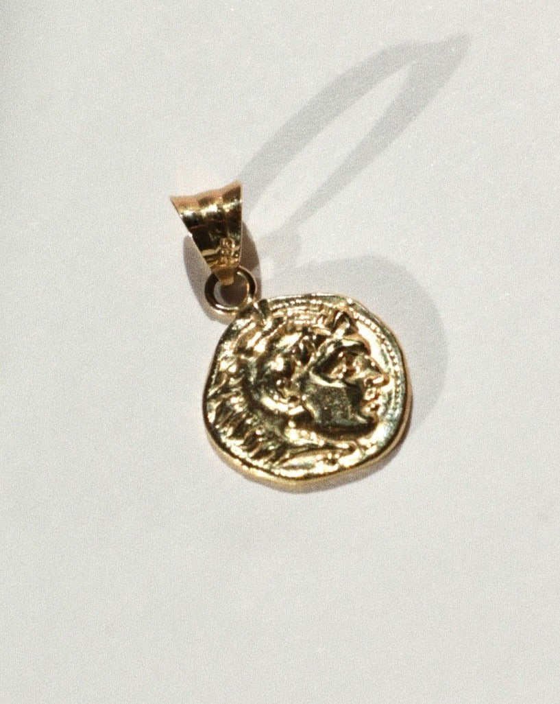 PHILEE 14k Gold Coin Pendant